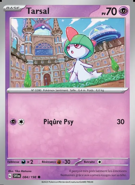 Tarsal, carte Pokémon SVI 084 — extension Écarlate et Violet