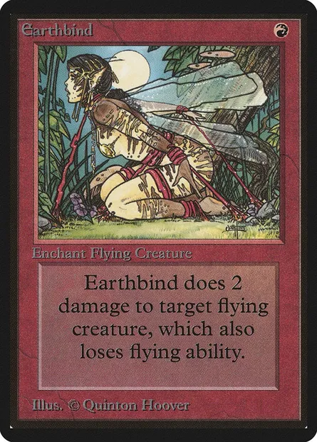 Entrave chtonienne, carte Magic LEB 146 — extension Limited Edition Beta