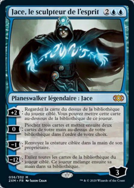 Jace, le sculpteur de l'esprit, carte Magic 2XM 56 — extension Double Masters