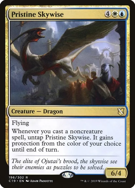 Pristine Skywise, Magic card C19 196 — Commander 2019 set