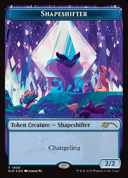 Changeforme, carte Magic SLD 1909 — extension Secret Lair Drop