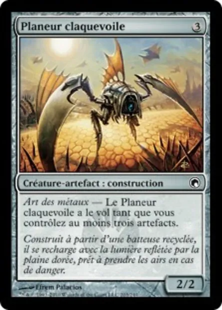 Planeur claquevoile, carte Magic SOM 203 — extension Cicatrices de Mirrodin
