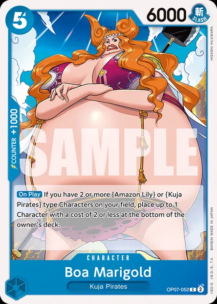 Boa Marigold, carte One Piece OP07-052 — extension 500 YEARS IN THE FUTURE