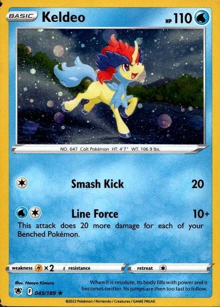 Keldeo, Pokémon card PR 045 — Assorted Promos set
