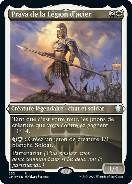 Prava de la Légion d'acier, carte Magic CMR 552 — extension Commander Legends