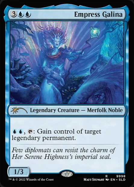 Empress Galina, Magic card SLD 9998 — Secret Lair Drop set