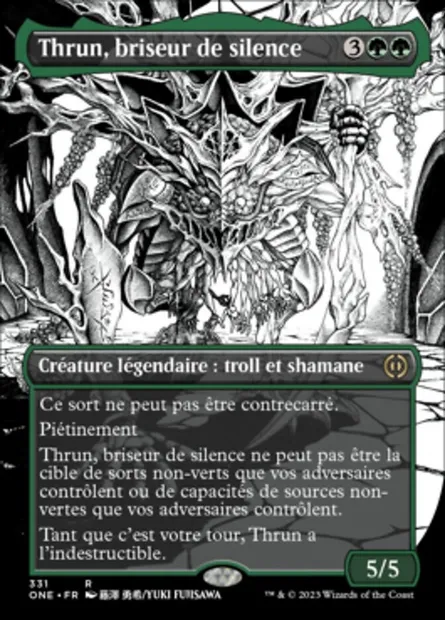 Thrun, briseur de silence, carte Magic ONE 331 — extension Tous Phyrexians