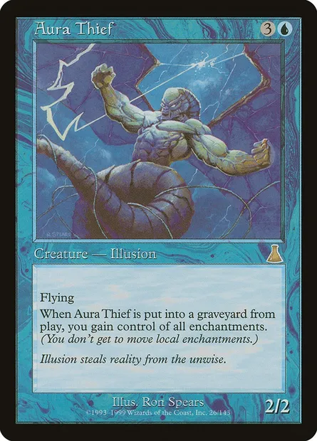 Aura Thief, Magic card UDS 26 — Urza's Destiny set