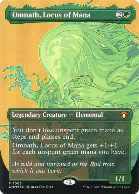 Omnath, Locus of Mana, Magic card CMM 1063 — Commander Masters set