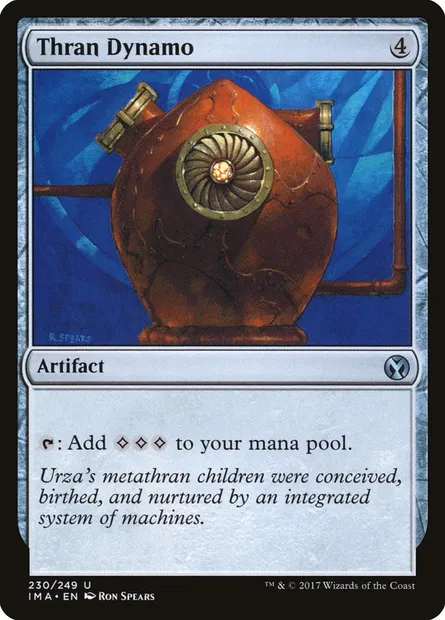 Thran Dynamo, Magic card IMA 230 — Iconic Masters set