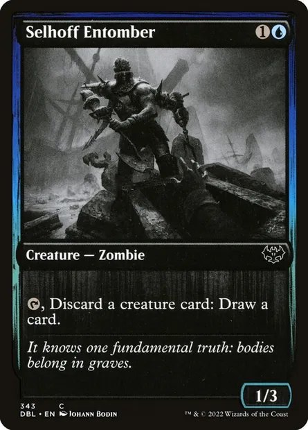 Selhoff Entomber, Magic card DBL 343 — Innistrad: Double Feature set