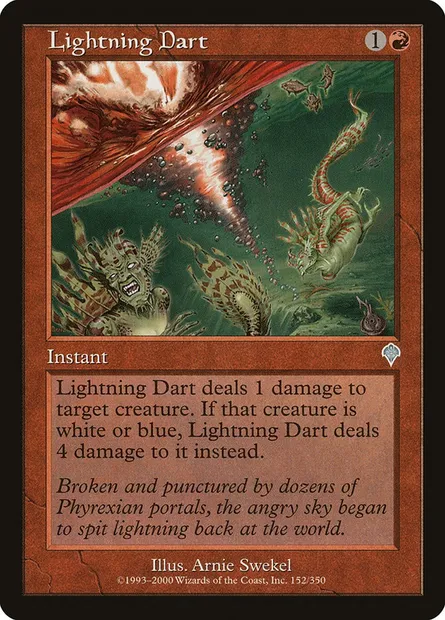 Lightning Dart, Magic card INV 152 — Invasion set