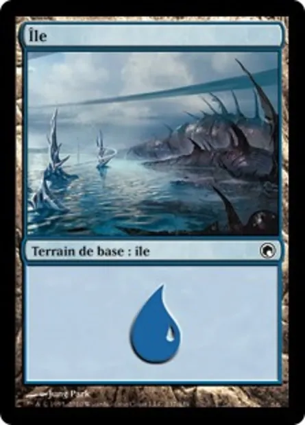 Île, carte Magic SOM 237 — extension Cicatrices de Mirrodin