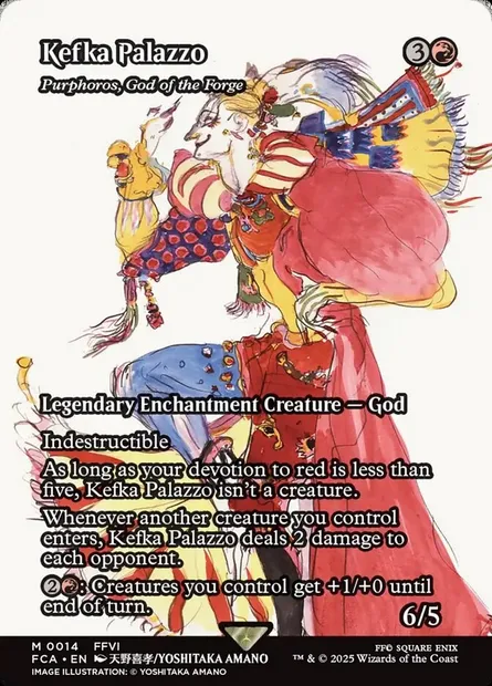 Purphoros, God of the Forge, Magic card FCA 14 — Final Fantasy: Through the Ages set