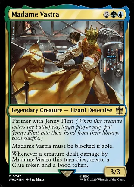 Madame Vastra, Magic card WHO 747 — Doctor Who set