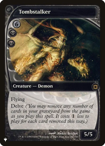 Tombstalker, Magic card PLST FUT-91 — The List set