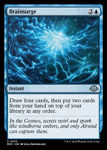 Brainsurge, Magic card MH3 53 — Modern Horizons 3 set