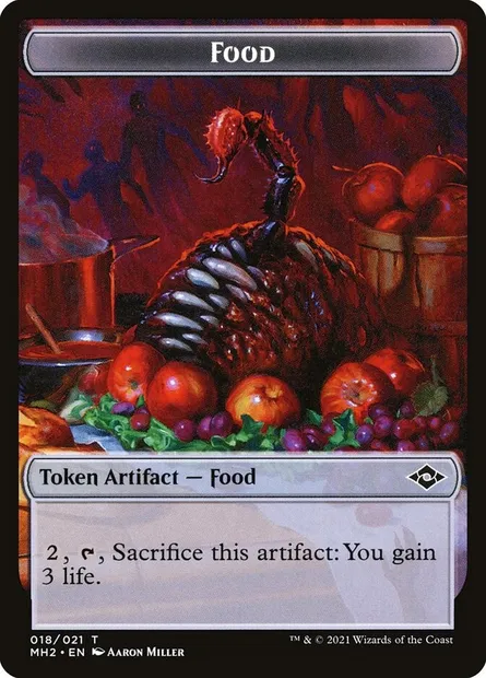 Food, carte Magic TMH2 18 — extension Modern Horizons 2 Tokens