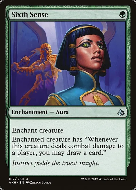 Sixth Sense, Magic card AKH 187 — Amonkhet set