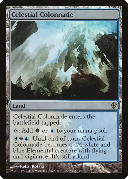 Celestial Colonnade, Magic card PWWK 133 — Worldwake Promos set