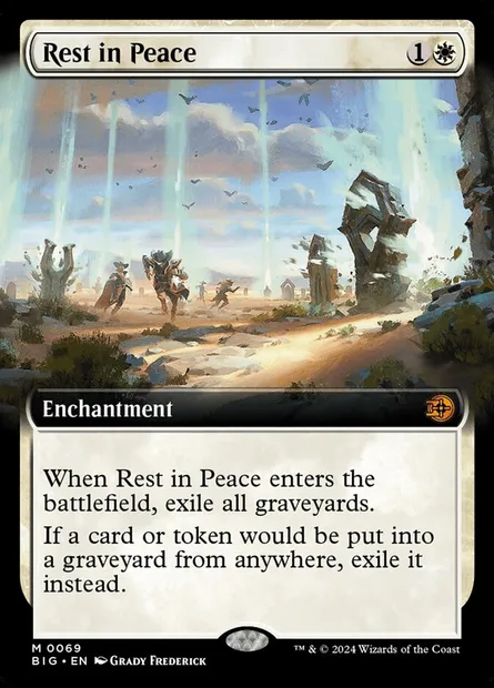Rest in Peace, Magic card BIG 69 — The Big Score set