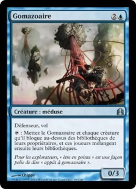 Gomazoaire, carte Magic CMD 48 — extension Commander 2011