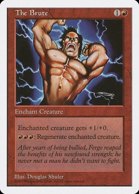 La brute, carte Magic 5ED 272 — extension Cinquième Edition