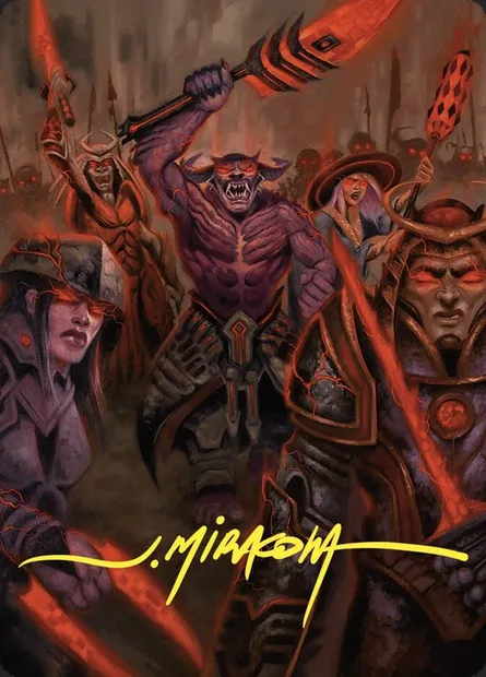 Insurrection // Insurrection, Magic card ACMM 67 — Commander Masters Art Series set