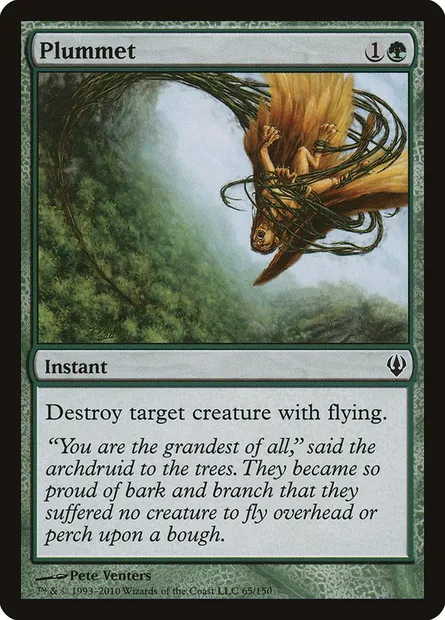 Plummet, Magic card ARC 65 — Archenemy set