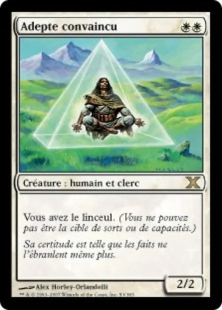 Adepte convaincu, carte Magic 10E 53 — extension Dixième édition
