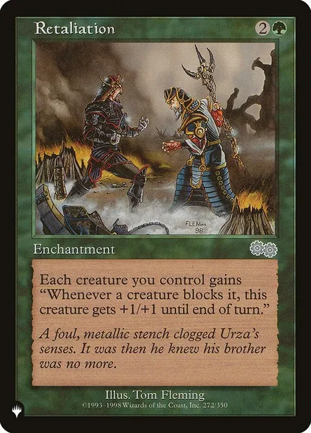 Retaliation, Magic card PLST USG-272 — The List set