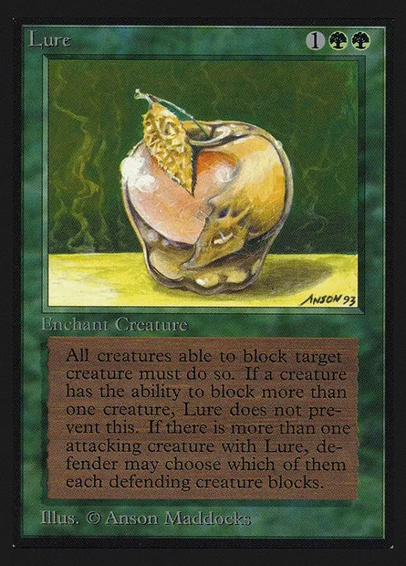 Leurre, carte Magic CED 212 — extension Collectors' Edition