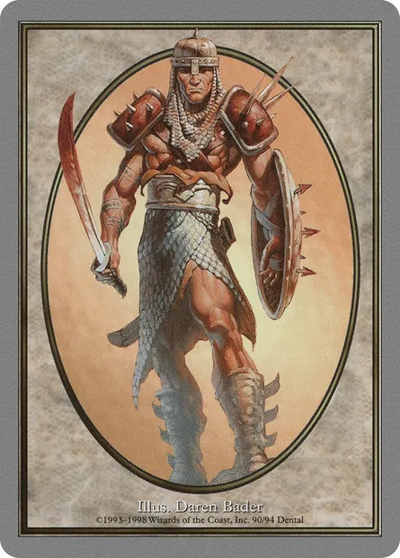 Soldier, Magic card TUGL 90 — Unglued Tokens set