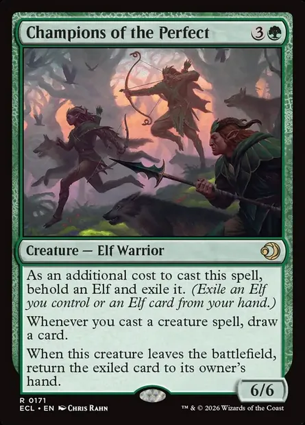 Champions of the Perfect, Magic card ECL 171 — Lorwyn Eclipsed set