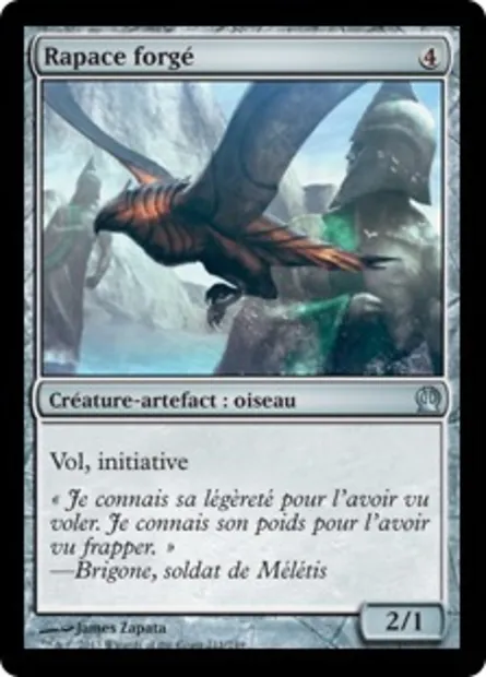 Rapace forgé, carte Magic THS 211 — extension Theros