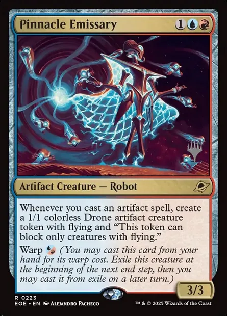 Pinnacle Emissary, Magic card PEOE 223p — Edge of Eternities Promos set