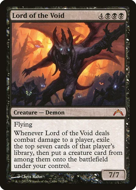 Lord of the Void, Magic card GTC 71 — Gatecrash set
