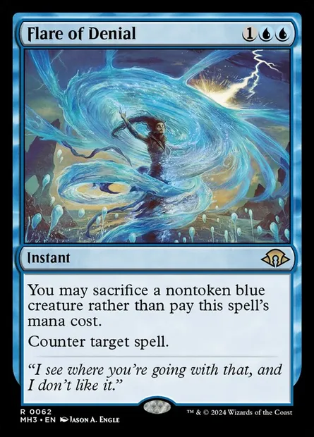 Flare of Denial, Magic card MH3 62 — Modern Horizons 3 set