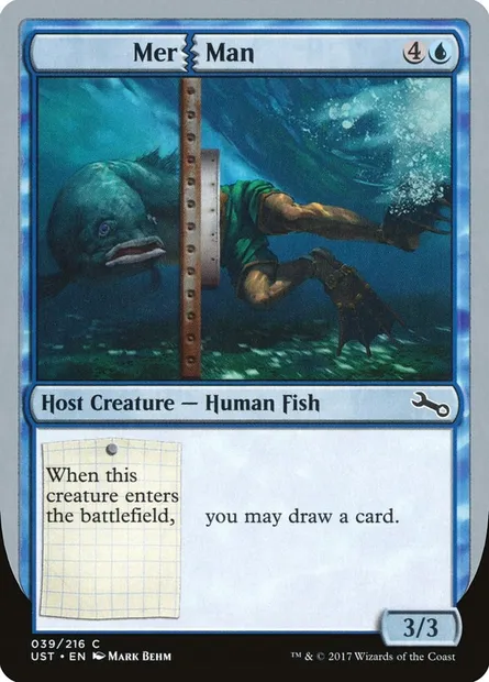 Mer Man, Magic card UST 39 — Unstable set