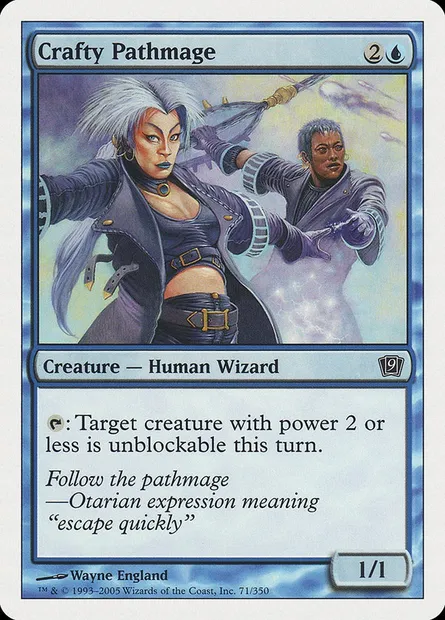 Crafty Pathmage, Magic card 9ED 71 — Ninth Edition set