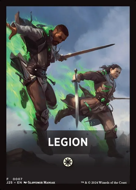 Legion, carte Magic FJ25 7 — extension Foundations Jumpstart Front Cards