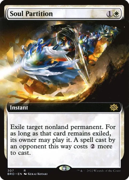 Soul Partition, Magic card BRO 307 — The Brothers' War set