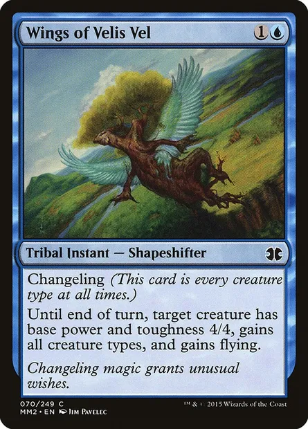 Ailes de Velis Vel, carte Magic MM2 70 — extension Modern Masters 2015