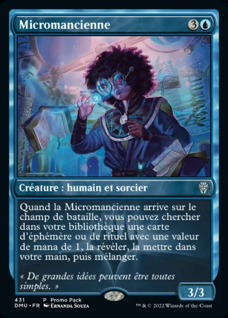 Micromancienne, carte Magic DMU 431 — extension Dominaria Uni