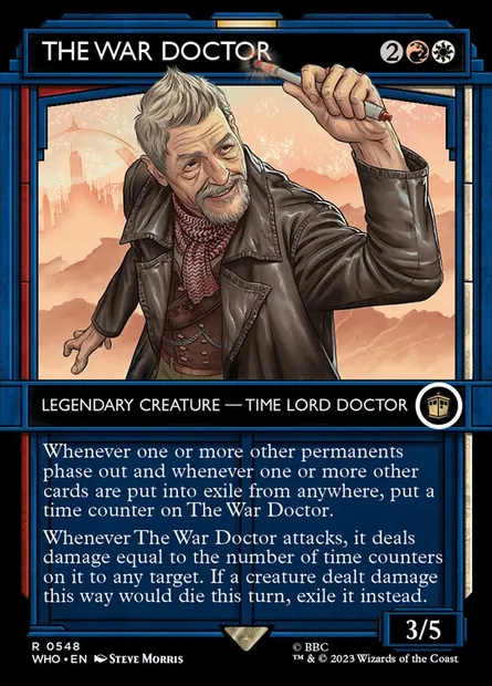 The War Doctor, Magic card WHO 548 — Doctor Who set