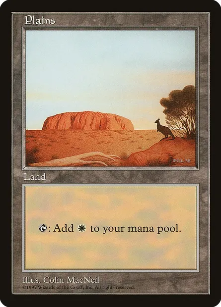 Plains, Magic card PALP 9 — Asia Pacific Land Program set