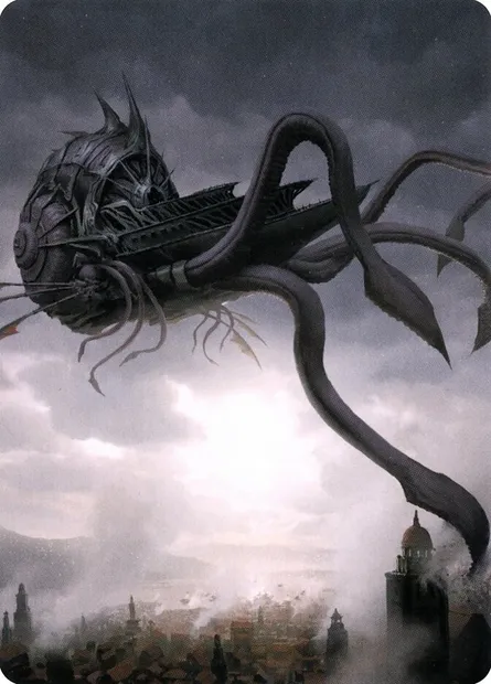 Nautiloid Ship // Nautiloid Ship, Magic card ACLB 80 — Battle for Baldur's Gate Art Series set