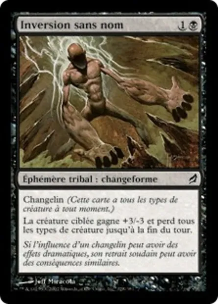 Inversion sans nom, carte Magic LRW 128 — extension Lorwyn