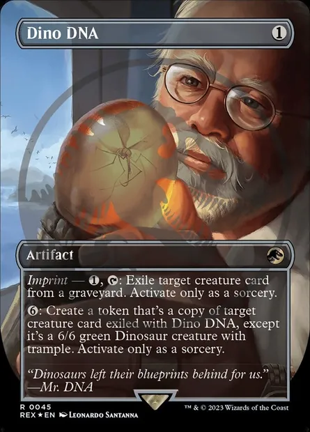 Dino DNA, Magic card REX 45 — Jurassic World Collection set