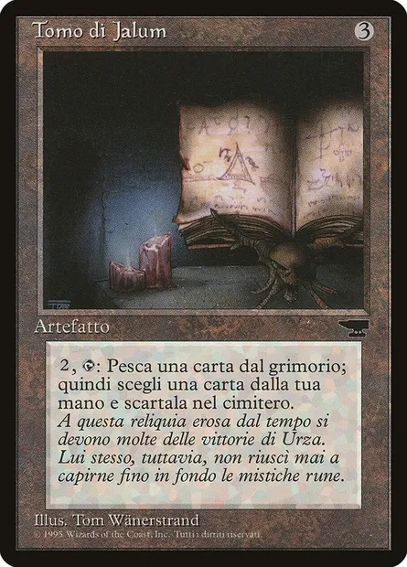 Jalum Tome, Magic card RIN 127 — Rinascimento set